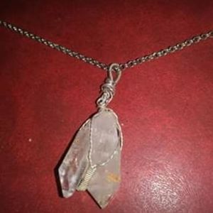 Custom handmade crystal point necklaces